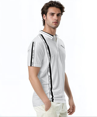 Join The Set Club Photogenic Polo Shirt - Grey Mr