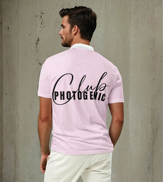 Join The Set Club Photogenic Polo Shirt - Pink Mr