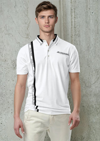 Join The Set Club Photogenic Polo Shirt - White Mr