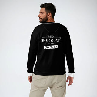 Join The Set Logo Reel Sweatshirt - Black Mr Photogenic
