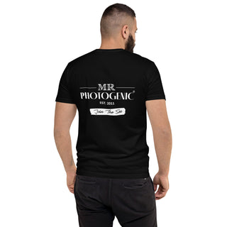 Mr Photogenic Join The Set Short Sleeve Slim Fit T-Shirt - Black
