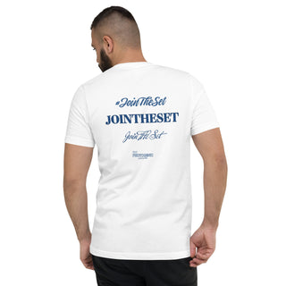 Join The Set V Neck Short Sleeve T-shirt Mr Photogenic