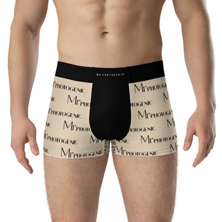 Mr Photogenic Logo Boxer Briefs - Natural