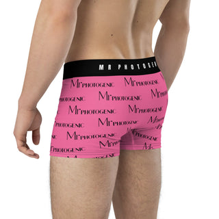 Mr Photogenic Logo Boxers - Pink