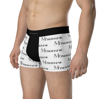 Mr Photogenic Logo Boxers - White