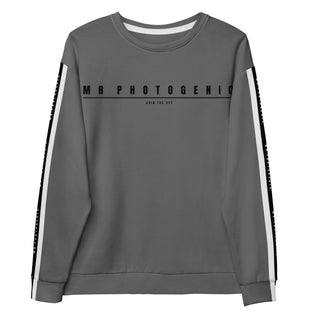 Logo Set Reel Sweatshirt - Grey Mr Photogenic