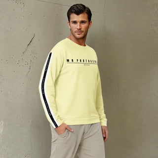 Logo Set Reel Sweatshirt - Yellow Mr Photogenic