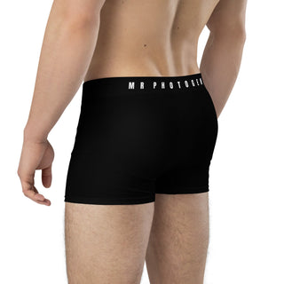 Mr Photogenic Signature Boxers - Black