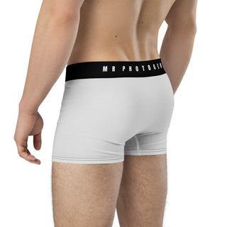 Mr Photogenic Signature Boxers - White