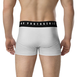 Mr Photogenic Signature Boxers - White