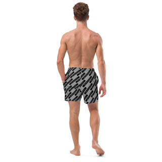 Sophisticated Logo Swim Shorts - Graphite Mr Photogenic