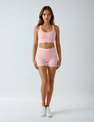 Signature Join The Set Shorts in Rose Pink