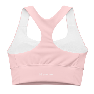 Signature Sports Bra in Rose Pink
