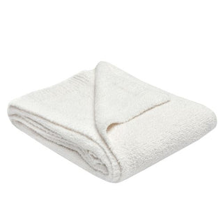 BOUCLE CHENILLE 130x150cm CREAM