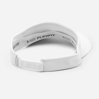 Snap Society Embroidered Logo Visor - White - Caps