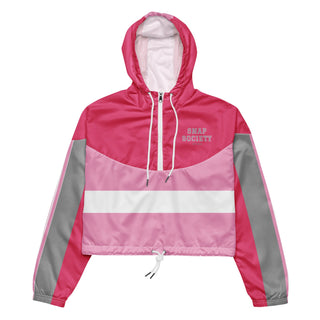 Get Active Crop Hoodie - Hot Pink - XS - Jackets