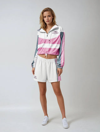 Get Active Crop Hoodie - Pink