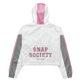 Get Active Crop Hoodie - Pink