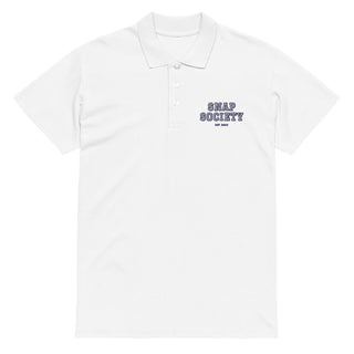 Logo Lux Pique Polo Shirt - S