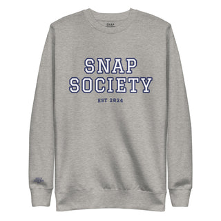 Lux Logo Sweatshirt - Carbon Grey / S