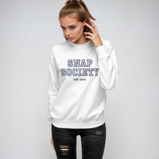 Lux Logo Sweatshirt - White