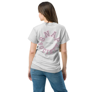 Official Logo Back Graphic Tee - Grey - t-shirt
