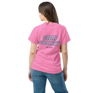Official Logo Back Graphic Tee Pink - t-shirt