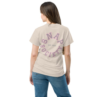 Official Logo Back Graphic Tee - Taupe - t-shirt